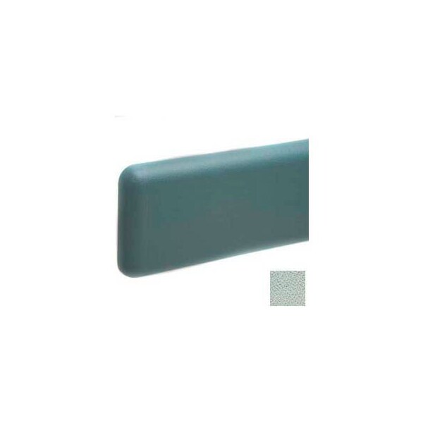 Pawling Wall Guard W/Rounded Top & Bottom Edges, Aluminum Retainer, 6"H x 12'L, Sea Foam WG-6-12-293 - main